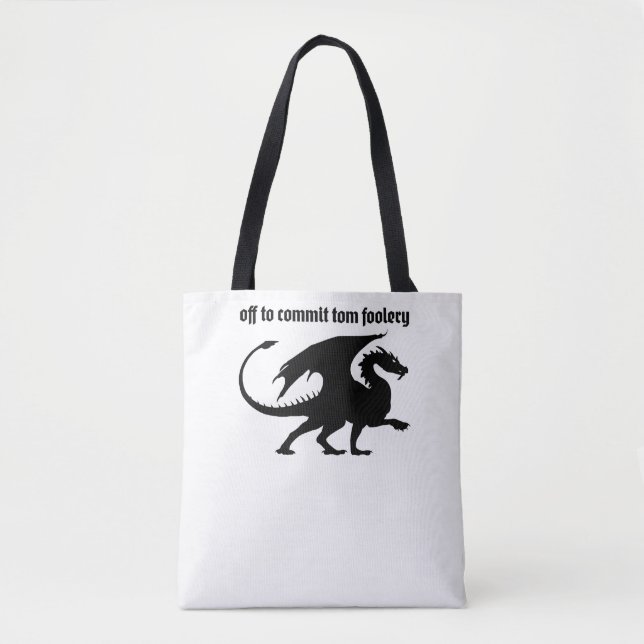 Tote Bag Chaotic Little Dragon (Devant)