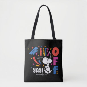 Tote Bag Chapeau bas pour votre remise de diplôme Félicitat