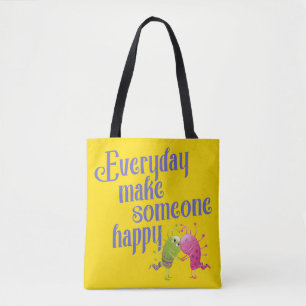 Tote Bag Chaque jour, rendez quelqu'un heureux MONSTER