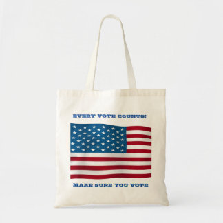 Tote Bag Chaque Vote Compte ! -Sac fourre-tout