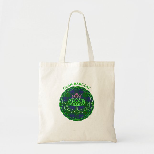 Tote Bag Chardon celtique écossais de tarte barclay (Devant)