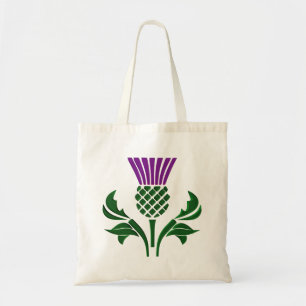 Tote Bag Chardon d'emblème écossais