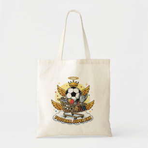 Tote Bag Chariot Angélique de Super Fan de Football