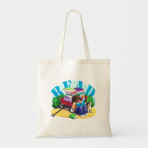 Tote Bag Chariot de livres