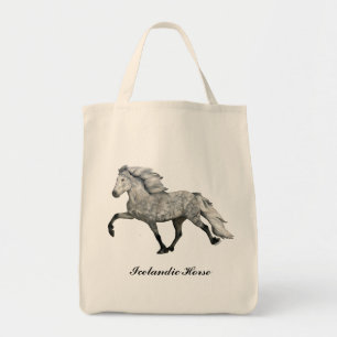 Tote Bag Charismatic Dapple Grey Islandais Horse