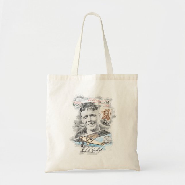 Tote Bag Charles Lindbergh (Devant)