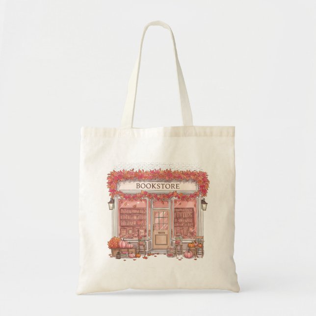Tote Bag Charming Bookstore Totebag (Devant)