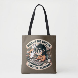Tote Bag Charming Chaos : Les maux de l'écrivain