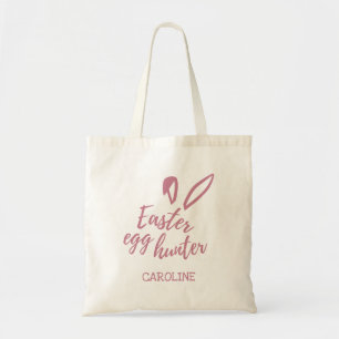 Tote Bag Chasse aux oeufs de Pâques personnalisée