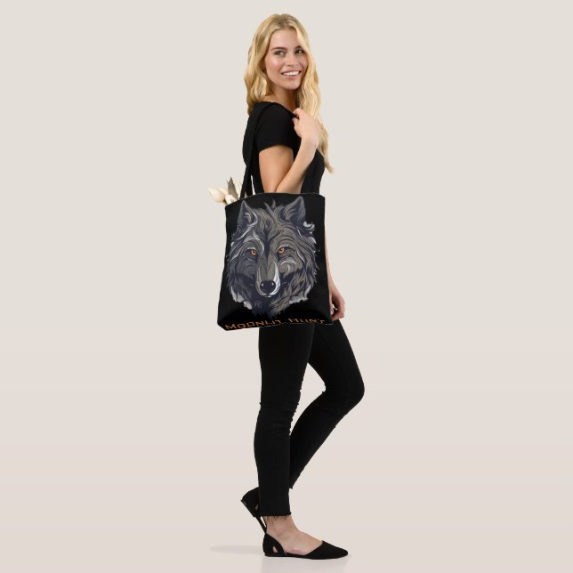 Tote Bag Chasse Lune (Sur le modèle)