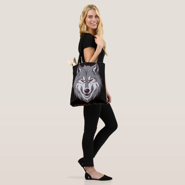 Tote Bag Chasse Lune (Sur le modèle)