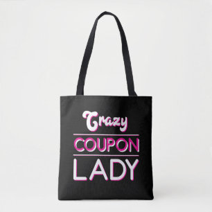 Tote Bag Chasseur de rabais pour les boutiques Crazy Coupon