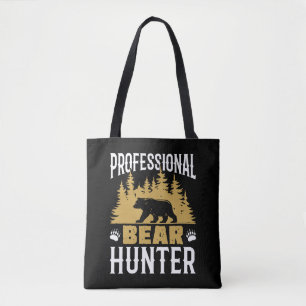Tote Bag Chasseur professionnel d'ours