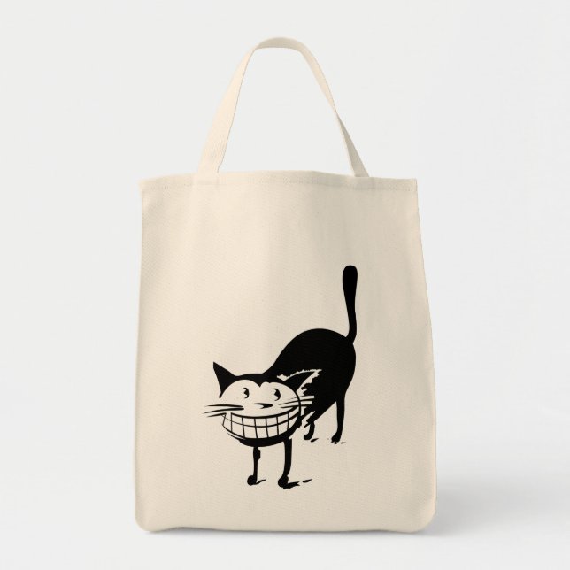 Tote Bag Chat à grains (Devant)