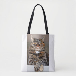 Tote Bag Chat animal de compagnie drôle signifie Humour cyn