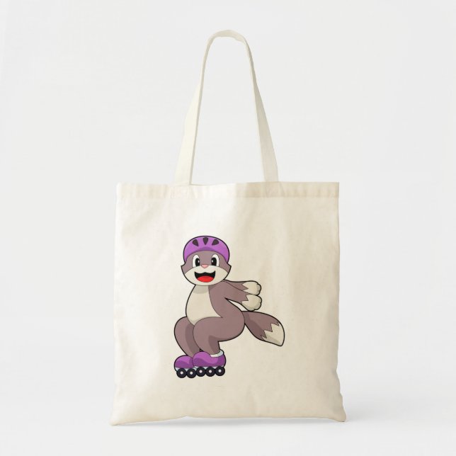 Tote Bag Chat avec roulettes (Devant)