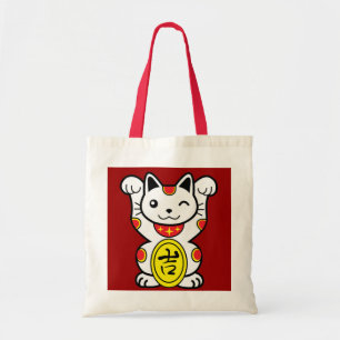 Tote Bag Chat chanceux