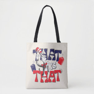 Tote Bag Chat dans le Casquette   Voilà...