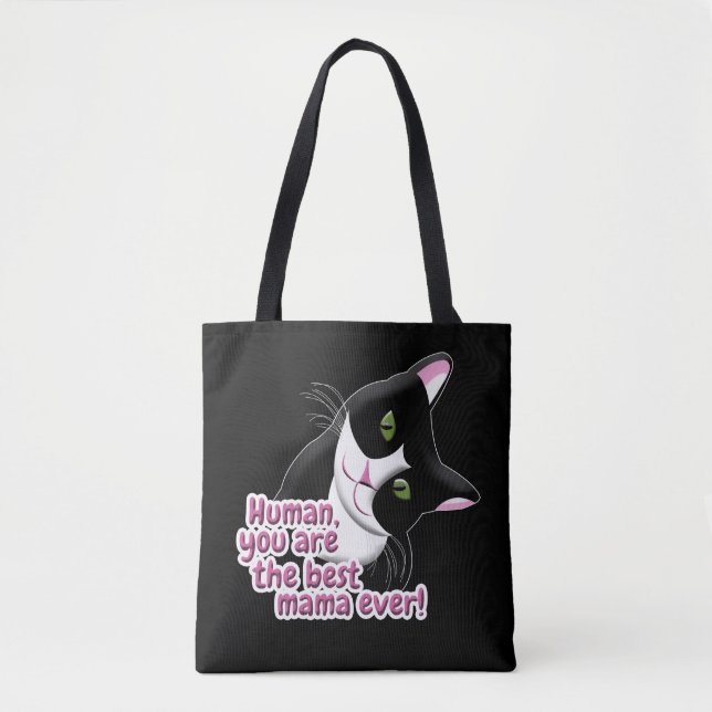 Tote Bag Chat de la Fête des Mères (Devant)
