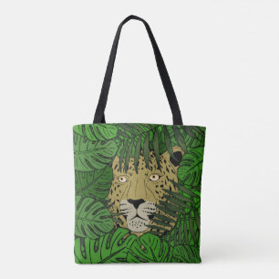 Tote Bag Chat de la jungle #2