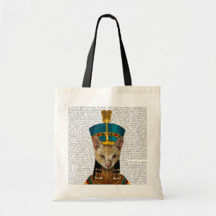 Tote Bag Chat de la reine égyptienne