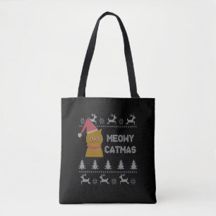 Tote Bag Chat de Noël