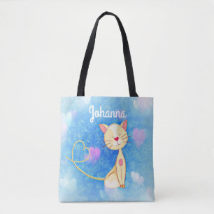 Tote Bag Chat de rêve