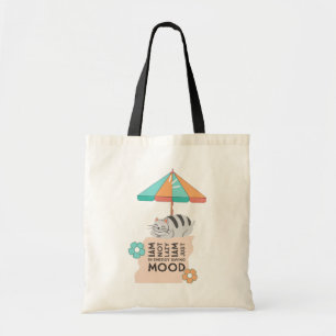 Tote Bag Chat en mode d'économie d'énergie