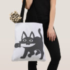 Chat et couteau noirs - Choisissez la couleur arri