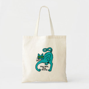 Tote Bag Chat Expressif Excentrique