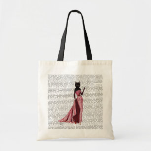 Tote Bag Chat flamand en rose 2