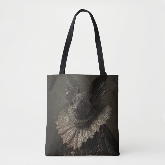 Tote Bag Chat gothique (Devant)