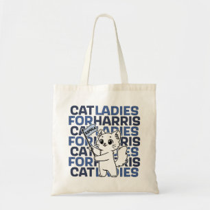 Tote Bag Chat Ladies For Kamala Harris for President 2024