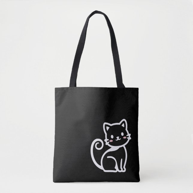Tote Bag Chat Mignon Simple (Devant)