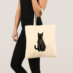 Tote Bag chat noir