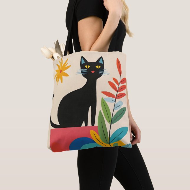 Tote Bag Chat noir Kiity (De près)