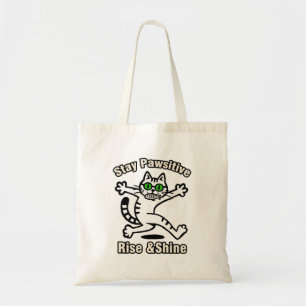 Tote Bag Chat Restez Positive