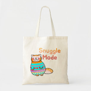 Tote Bag Chat Roux Câlin Mode Câlinerie