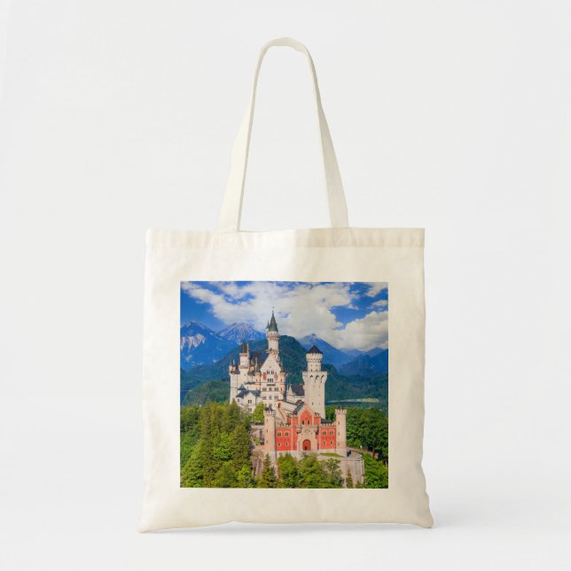 Tote Bag Château de Neuschwanstein Allemagne (Devant)