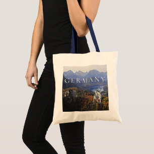 Tote Bag Château de Neuschwanstein   Allemagne, Bavière