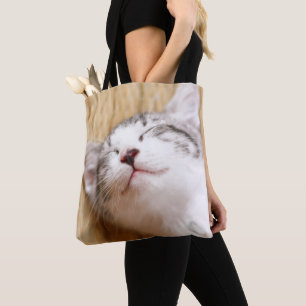 Tote Bag Chaton de sommeil
