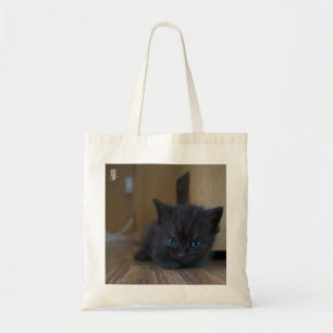Tote Bag Chaton noir