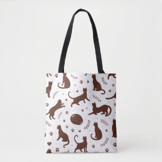 Tote Bag Chats au Chocolat