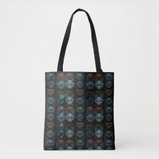 Tote Bag Chats Beau Dark Personnaliser les amoureux Personn