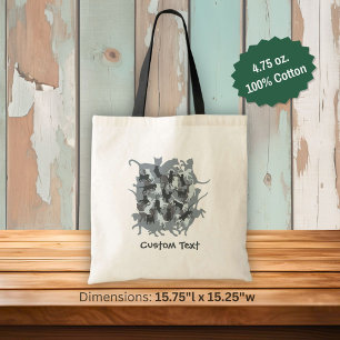 Tote Bag Chats Camouflage urbain