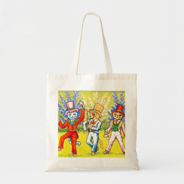 Tote Bag Chats dansants (Devant)