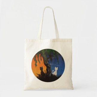 Tote Bag Chats de jour et de nuit