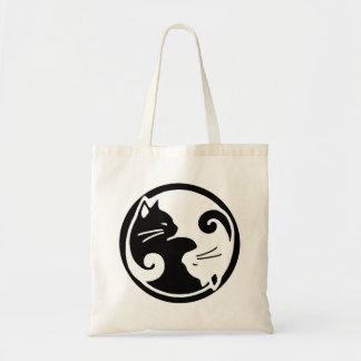 Tote Bag Chats de Yin Yang