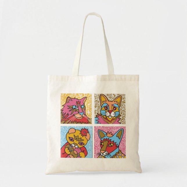 Tote Bag Chats frais Fourre-tout (Devant)