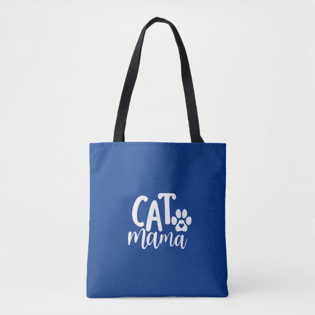 Tote Bag chats maman | design amateur de chats (Devant)